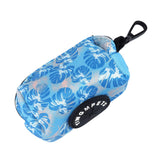 Pet Waste Bag Dispenser for Pooper with Buckle Clip Dog Poop Bag Holder Blue - Aladdin Shoppers