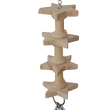 Bird Chewing Toy with Bell Decoration Parrot Toy for Cockatoos Cockatiels A - Aladdin Shoppers