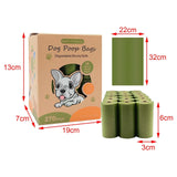 Dog Poop Bags Replacements Biodegradable Rolls for Running Outdoor Walking 740g - Aladdin Shoppers