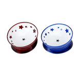 Raised Pet Feeder Water Bowls Treat Dispenser Elevated Dog Cat Food Bowl Red - Aladdin Shoppers