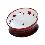 Raised Pet Feeder Water Bowls Treat Dispenser Elevated Dog Cat Food Bowl Red - Aladdin Shoppers