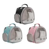 Hamster Carrier Backpack Breathable Multifunction for Hedgehog Bird Rabbit Black - Aladdin Shoppers
