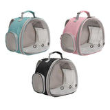 Hamster Carrier Backpack Breathable Multifunction for Hedgehog Bird Rabbit Black - Aladdin Shoppers