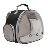 Hamster Carrier Backpack Breathable Multifunction for Hedgehog Bird Rabbit Black - Aladdin Shoppers