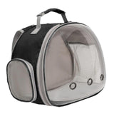 Hamster Carrier Backpack Breathable Multifunction for Hedgehog Bird Rabbit Black - Aladdin Shoppers