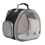 Hamster Carrier Backpack Breathable Multifunction for Hedgehog Bird Rabbit Black - Aladdin Shoppers