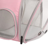 Hamster Carrier Backpack Breathable Multifunction for Hedgehog Bird Rabbit Pink - Aladdin Shoppers