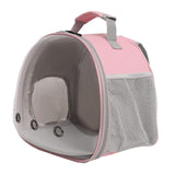 Hamster Carrier Backpack Breathable Multifunction for Hedgehog Bird Rabbit Pink - Aladdin Shoppers