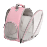 Hamster Carrier Backpack Breathable Multifunction for Hedgehog Bird Rabbit Pink - Aladdin Shoppers
