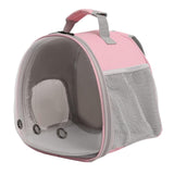 Hamster Carrier Backpack Breathable Multifunction for Hedgehog Bird Rabbit Pink - Aladdin Shoppers