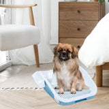 Puppy Toilet Dog Mat Keep Clean Splashproof for Pet Training Blue - Aladdin Shoppers