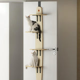 Four levels Versatile Cat Climber Pet Climbing Frame Platform Pet Supply Indoor - Aladdin Shoppers
