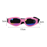 Dog Sunglasses Costume Accessories for Walking Outdoor Photo Props Pink - Aladdin Shoppers