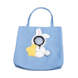 Pet Cat Carrier Bag Puppy Satchel Bag Breathable Travel Bag Tote L - Aladdin Shoppers