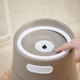 Cat Water Fountain Feeding Station Raised Cat Bowl for Dogs Cats Travel Brown - Aladdin Shoppers