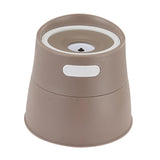 Cat Water Fountain Feeding Station Raised Cat Bowl for Dogs Cats Travel Brown - Aladdin Shoppers
