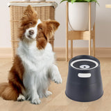 Cat Water Fountain Feeding Station Raised Cat Bowl for Dogs Cats Travel Blue - Aladdin Shoppers