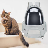 Dog Carriers Adjustable Strap Carrying Bags Backpack for Walking Puppy Cat Gray - Aladdin Shoppers