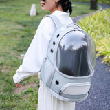 Dog Carriers Adjustable Strap Carrying Bags Backpack for Walking Puppy Cat Gray - Aladdin Shoppers