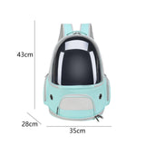 Dog Carriers Adjustable Strap Carrying Bags Backpack for Walking Puppy Cat Blue - Aladdin Shoppers