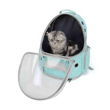 Dog Carriers Adjustable Strap Carrying Bags Backpack for Walking Puppy Cat Blue - Aladdin Shoppers