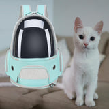 Dog Carriers Adjustable Strap Carrying Bags Backpack for Walking Puppy Cat Blue - Aladdin Shoppers