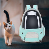 Dog Carriers Adjustable Strap Carrying Bags Backpack for Walking Puppy Cat Blue - Aladdin Shoppers