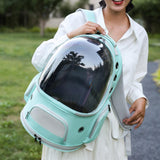 Dog Carriers Adjustable Strap Carrying Bags Backpack for Walking Puppy Cat Blue - Aladdin Shoppers