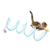 Cat Tunnel Tube Collapsible Cat Toy Portable for Kitten Bunny Small Animals - Aladdin Shoppers