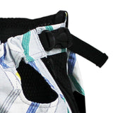 Pet Cat Carrier Backpack Chest Bag with Shoulder Strap Adjustable for Hiking M White Black - Aladdin Shoppers