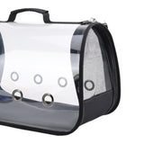 Cat Carrier Zipper Closure Pet Handbag Folding for Camping Walking Shopping Black M - Aladdin Shoppers