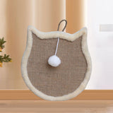 Cat Scratching Board Sisal Scratcher Claw Kitten Sofa Mat Activity Play Cat Head - Aladdin Shoppers