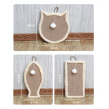 Cat Scratching Board Sisal Scratcher Claw Kitten Sofa Mat Activity Play Cat Head - Aladdin Shoppers