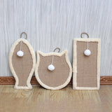 Cat Scratching Board Sisal Scratcher Claw Kitten Sofa Mat Activity Play Cat Head - Aladdin Shoppers