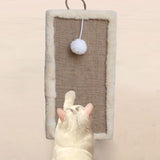 Cat Scratching Board Sisal Scratcher Claw Kitten Sofa Mat Activity Play Rectangle - Aladdin Shoppers