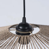 Maxbell 2xHandwoven Rope Lampshade Pendant Light Shade for Kitchen Island Home Hallway yellow