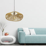 Maxbell 2xHandwoven Rope Lampshade Pendant Light Shade for Kitchen Island Home Hallway yellow