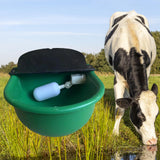 Maxbell 2xAutomatic Cow Drinking Water Bowl Farm Animals Water Feeder for Piglet Sheep
