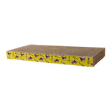 Maxbell 2xScratch Pad Nest Scratching Lounge Bed Sleeping Mats Cat Scratcher Cardboard Straight44.5x21x44cm