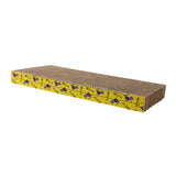 Maxbell 2xScratch Pad Nest Scratching Lounge Bed Sleeping Mats Cat Scratcher Cardboard Straight44.5x21x44cm