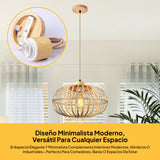 Maxbell 2xChandelier Single Head with Cord Plug in Pendant Light for Home Stair