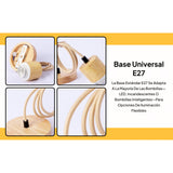 Maxbell 2xChandelier Single Head with Cord Plug in Pendant Light for Home Stair