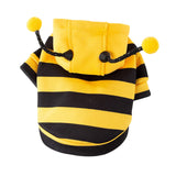 Pets Bee Halloween Costume Lovely Coat Comfortable Autumn Winter Cats Hoodies S