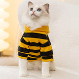 Pets Bee Halloween Costume Lovely Coat Comfortable Autumn Winter Cats Hoodies S