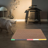 Maxbell 2xCat Scratchers Cardboard Durable Pet Sofa for Indoor Cats Kittens Play Rest