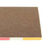 Maxbell 2xCat Scratchers Cardboard Durable Pet Sofa for Indoor Cats Kittens Play Rest