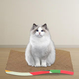 Maxbell 2xCat Scratchers Cardboard Durable Pet Sofa for Indoor Cats Kittens Play Rest