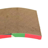 Maxbell 2xCat Scratchers Cardboard Durable Pet Sofa for Indoor Cats Kittens Play Rest