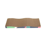 Maxbell 2xCat Scratchers Cardboard Durable Pet Sofa for Indoor Cats Kittens Play Rest