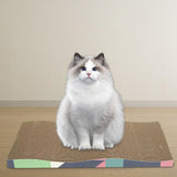 Maxbell 2xCat Scratchers Cardboard Durable Pet Sofa for Indoor Cats Kittens Play Rest